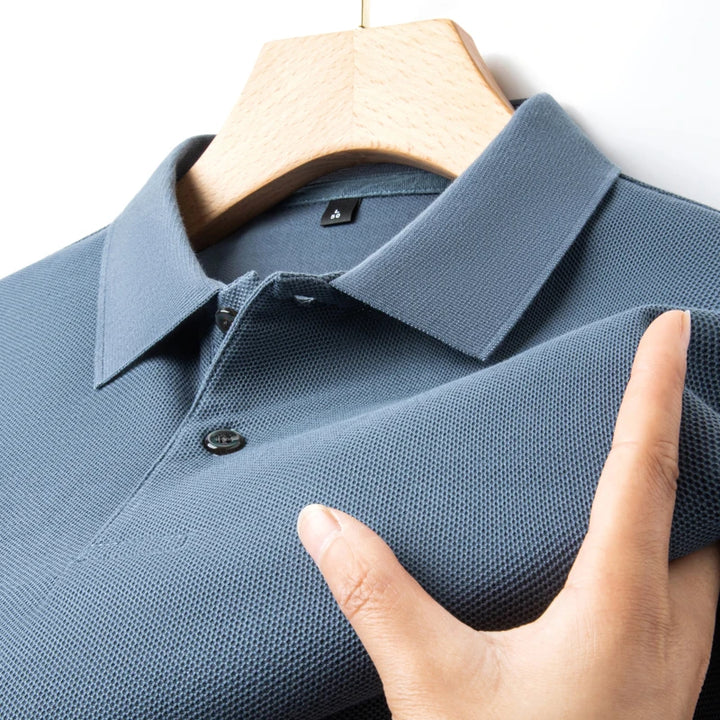 Velair Cotton Polo - Redwood Main