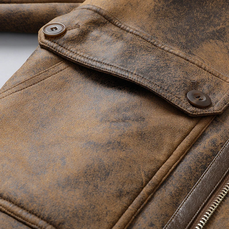 Belluno Shearling Leather Jacket