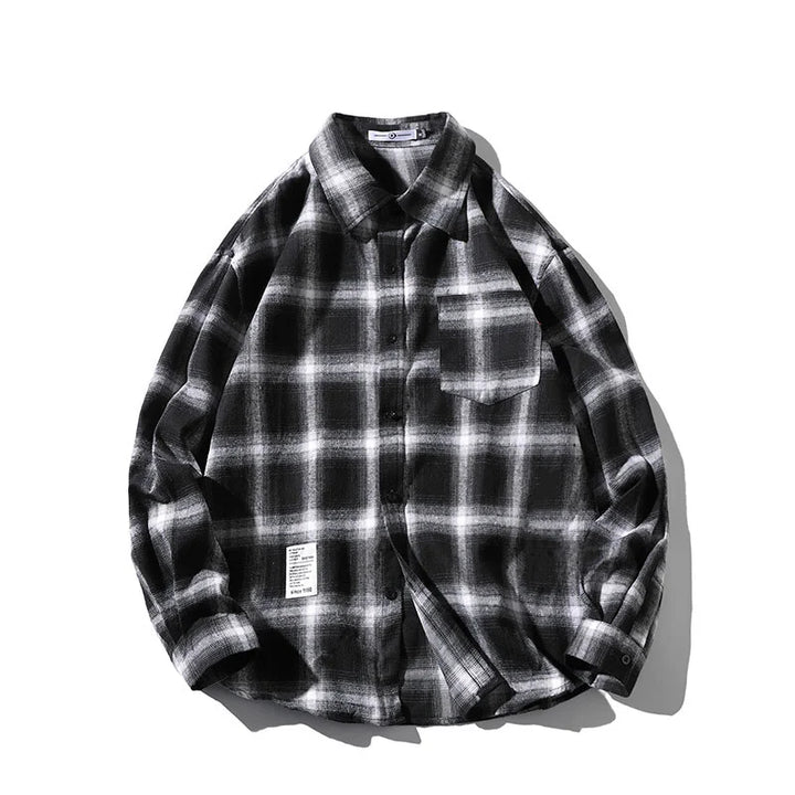 Gridlock Flannel Shirt - Redwood Main