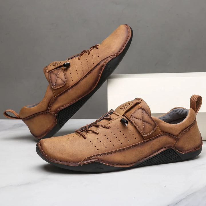 Mason Suede Shoes - Redwood Main