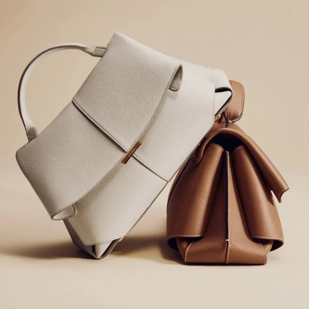 Solène Leather Bag - Redwood Main