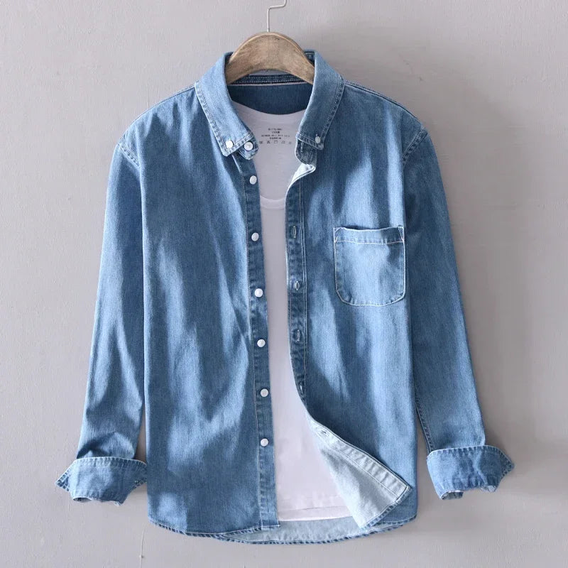 Langston Shirt - Redwood Main