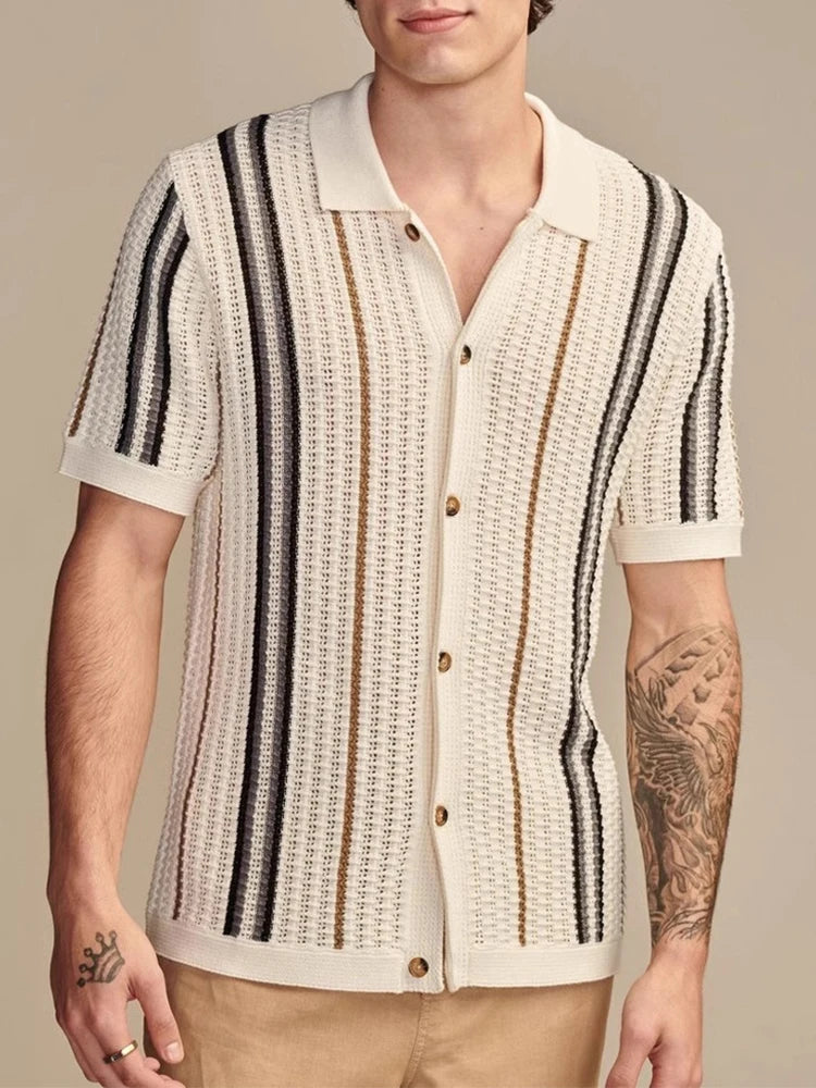 Solaro Knit Polo - Redwood Main