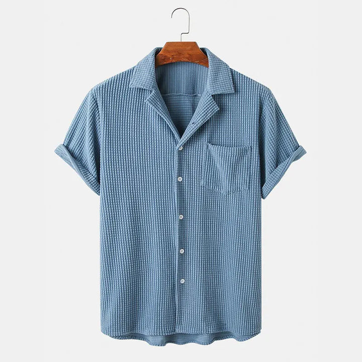 Palmline Shirt - Redwood Main