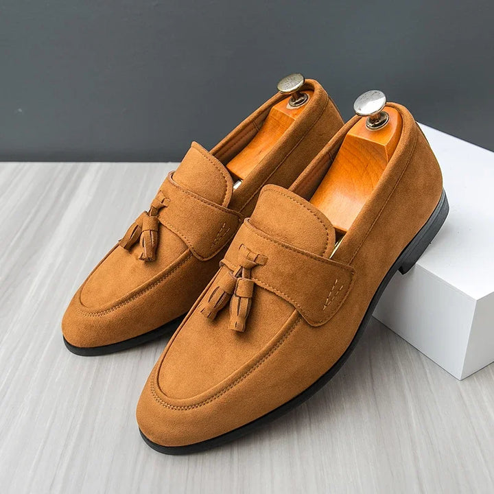 Ashbury Suede Tassel Loafers