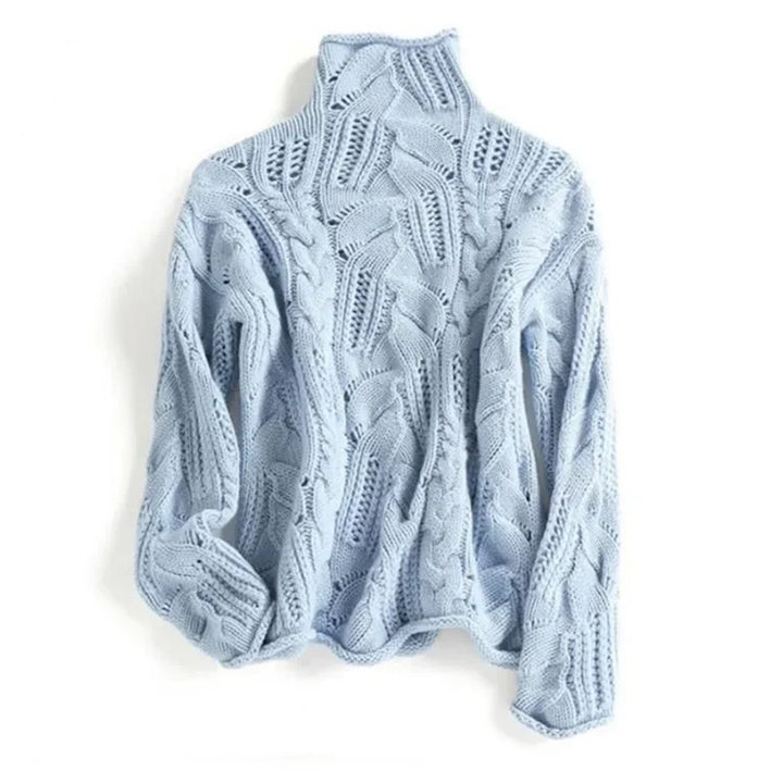 Sophia Cashmere Sweater - Redwood Main