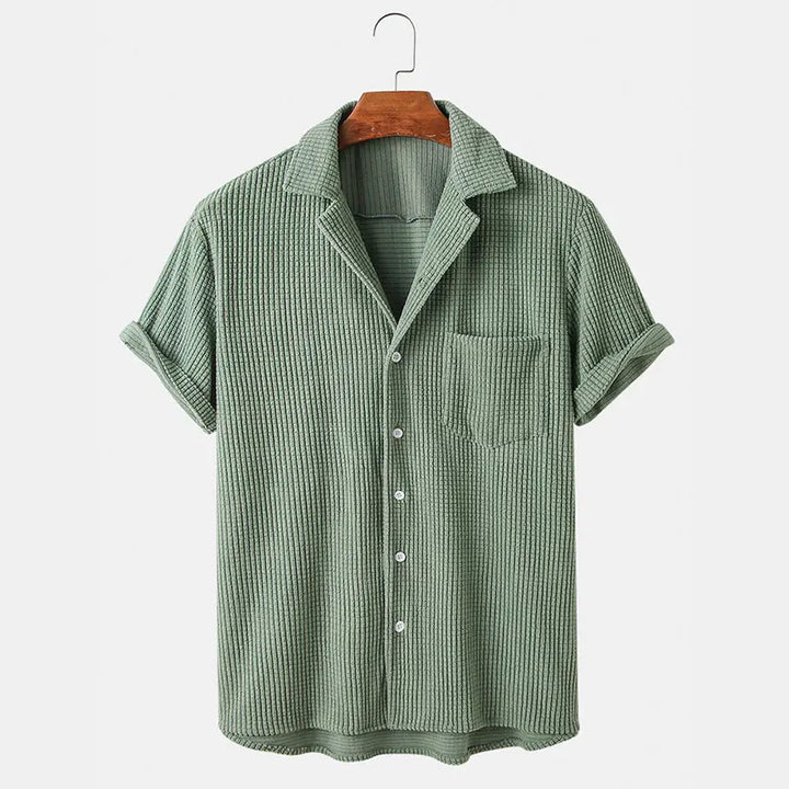 Palmline Shirt - Redwood Main