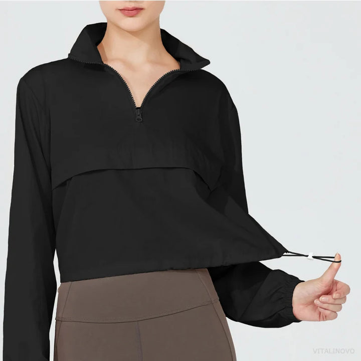 NOVA Zip Athletic Jacket - Redwood Main