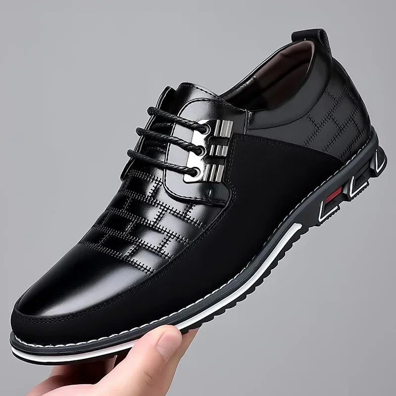 Vista Leather Shoes - Redwood Main