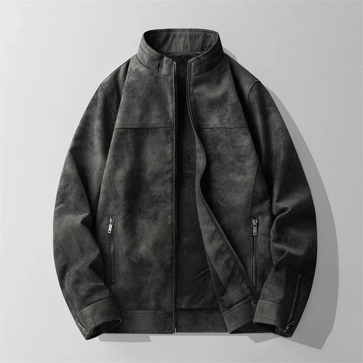Cruise Leather Jacket - Redwood Main
