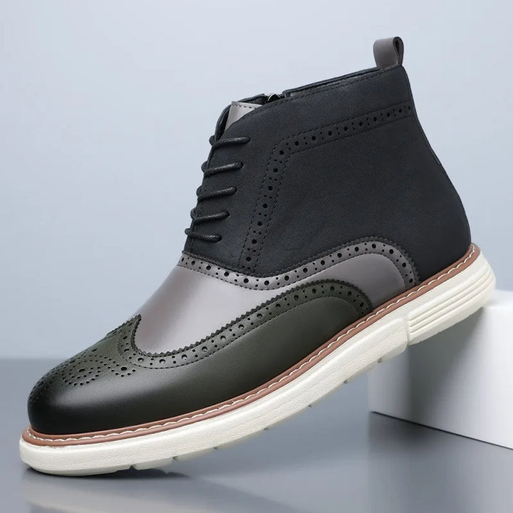Raven Leather Boots