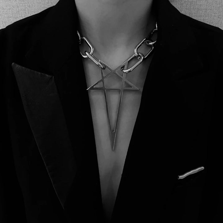 Omen Gothic Necklace - Redwood Main