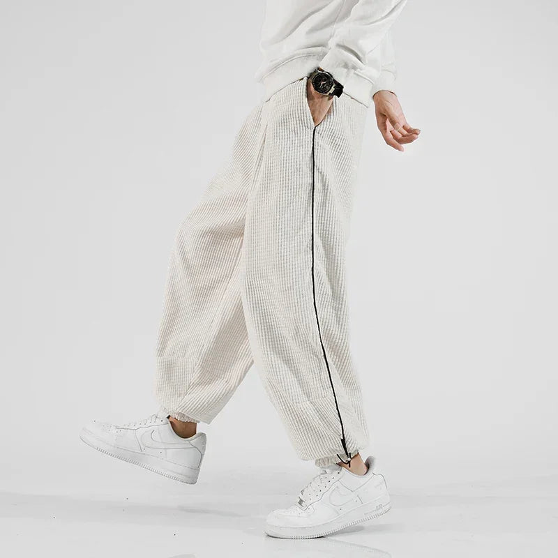 Liam Corduroy Joggers - Redwood Main