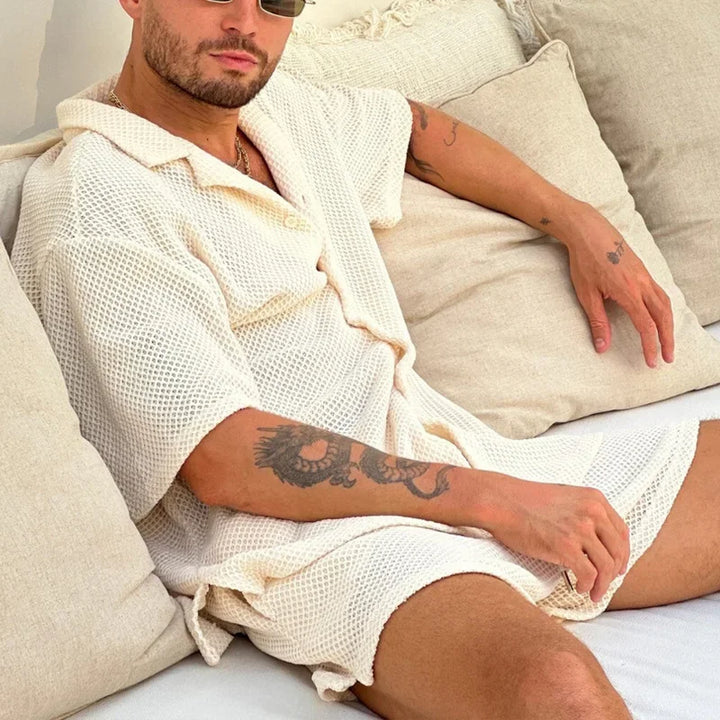 Palma Knitted Set - Redwood Main