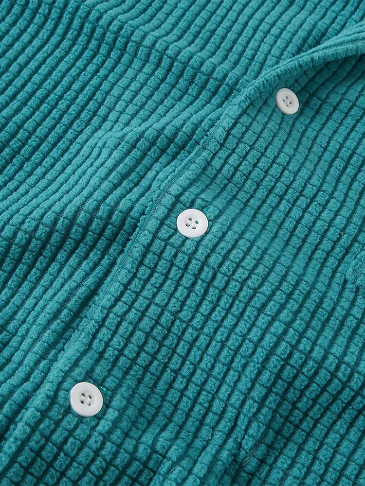 Palmline Shirt - Redwood Main