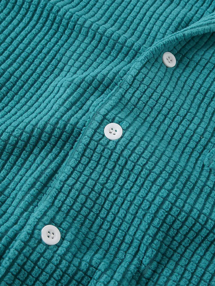 Palmline Shirt - Redwood Main
