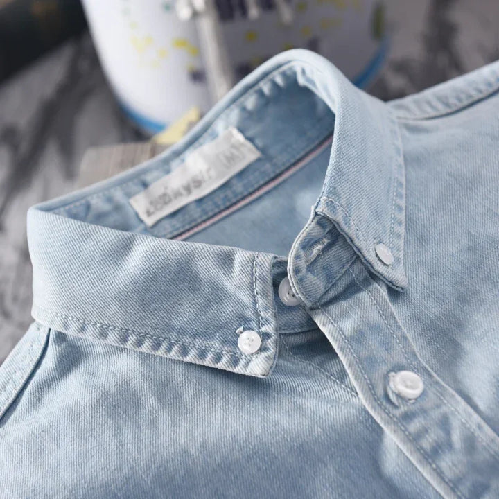 Langston Shirt - Redwood Main