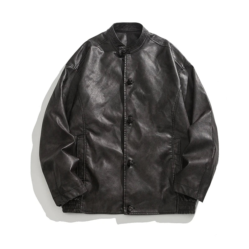Mystic Leather Jacket - Redwood Main