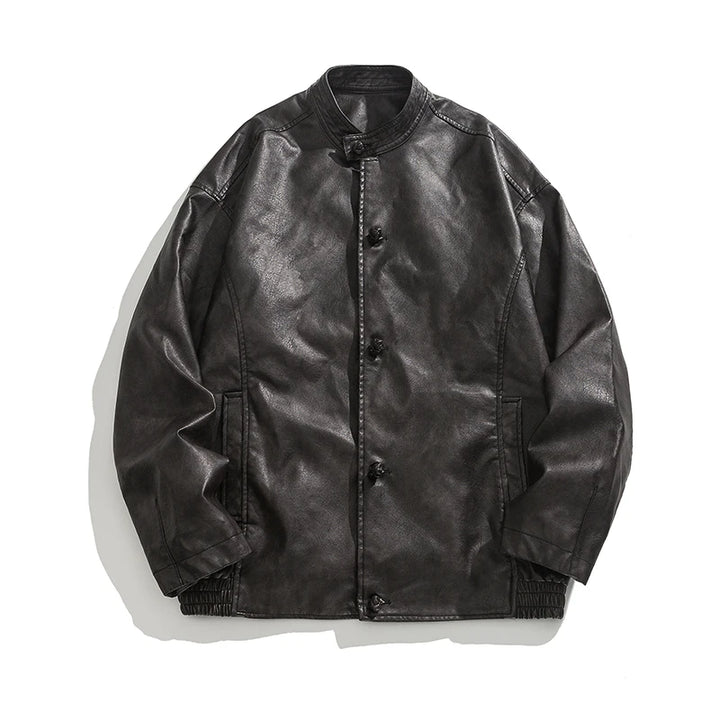 Mystic Leather Jacket - Redwood Main