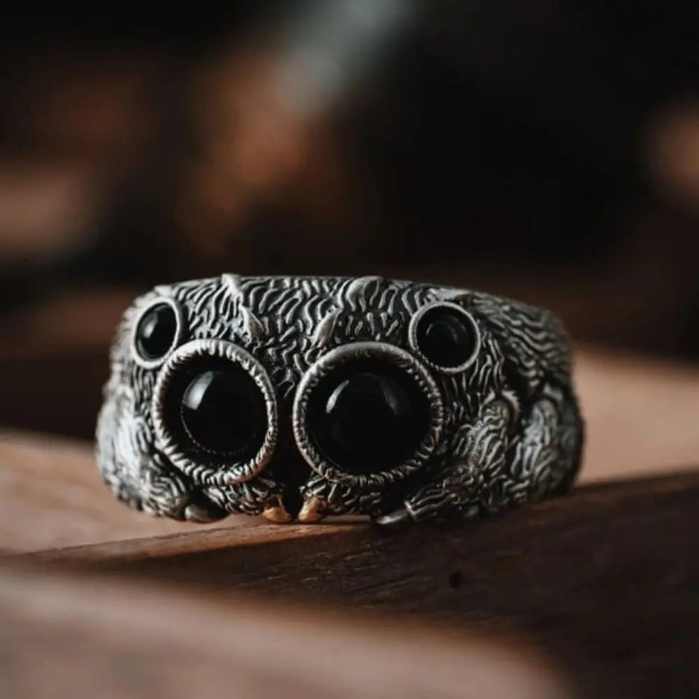 Venom Spider Ring - Redwood Main