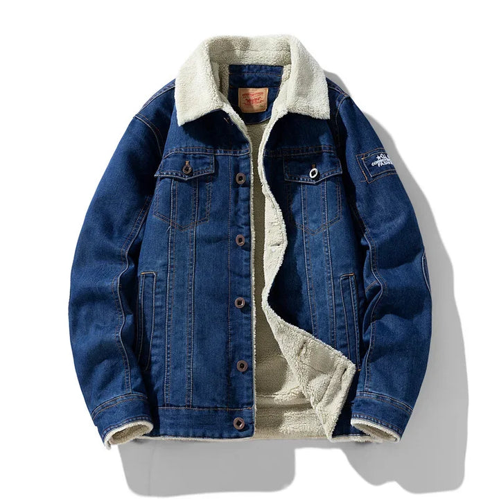 Sherpa Denim Jacket - Redwood Main