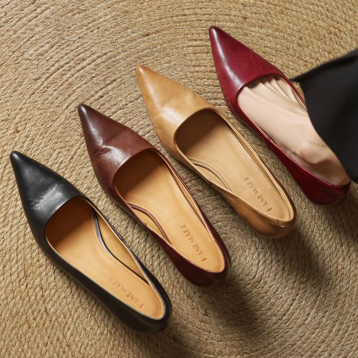 Mirelle Genuine Leather Heels