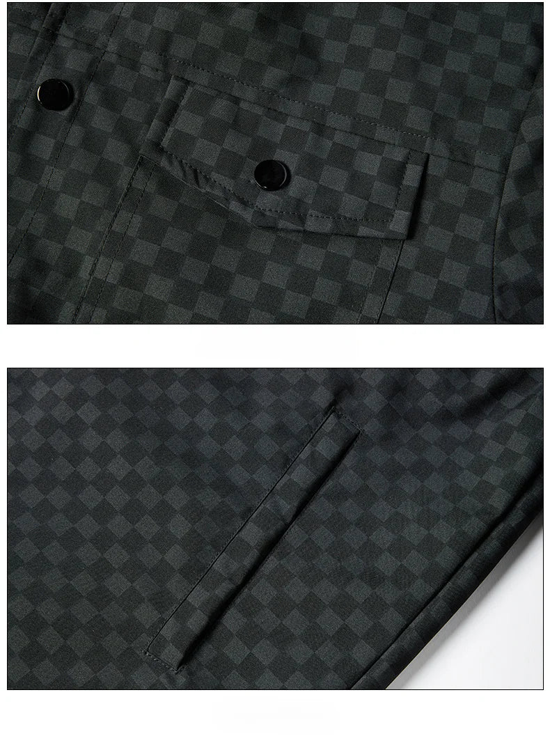 Stealth Grid Jacket - Redwood Main