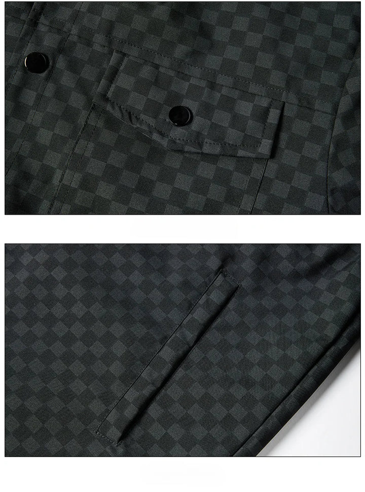 Stealth Grid Jacket - Redwood Main