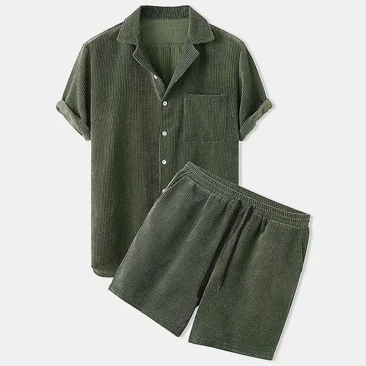 Coastal Corduroy Set - Redwood Main