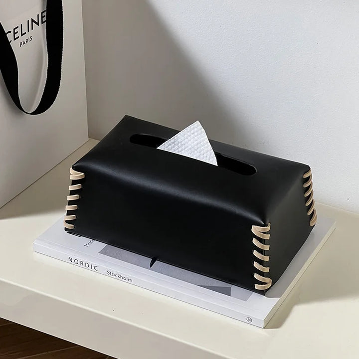 Silque Tissue Box - Redwood Main