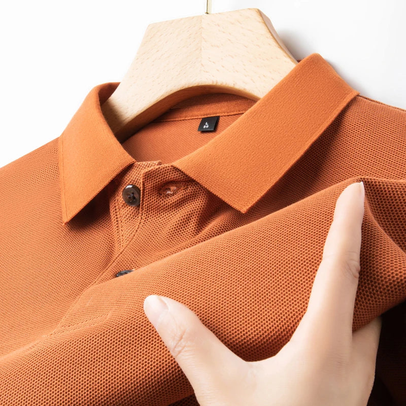 Velair Cotton Polo - Redwood Main