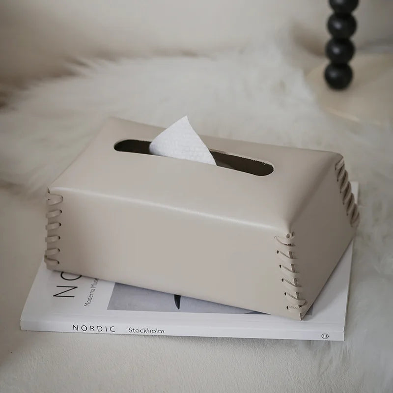 Silque Tissue Box - Redwood Main