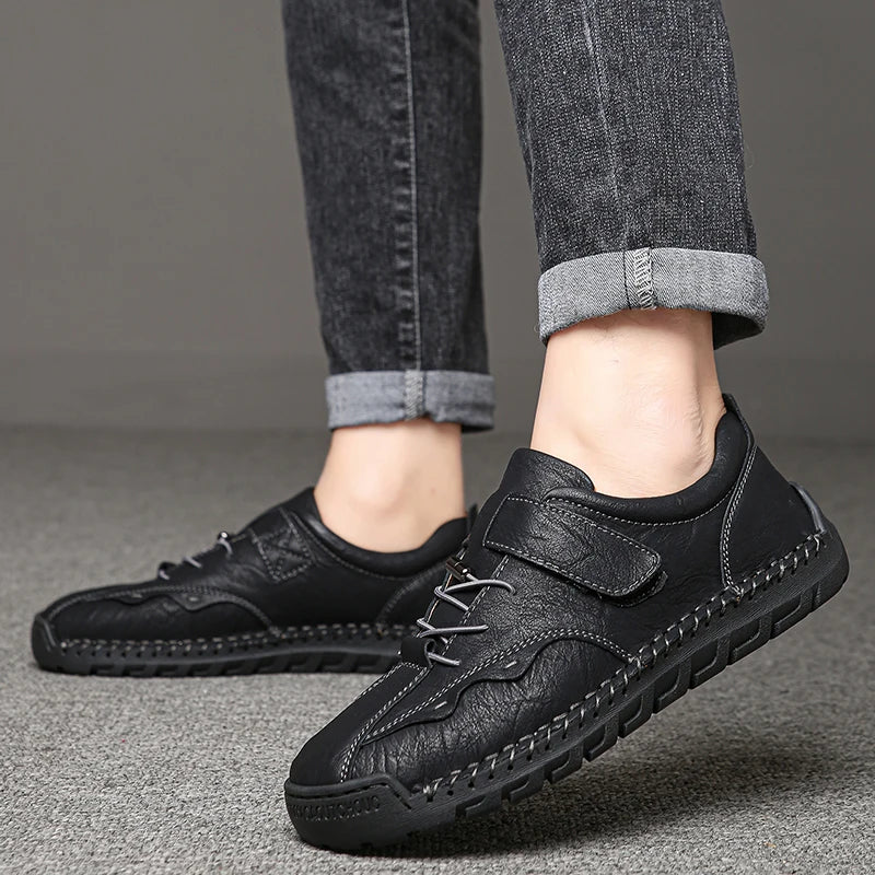 Surestep Leather Shoes - Redwood Main