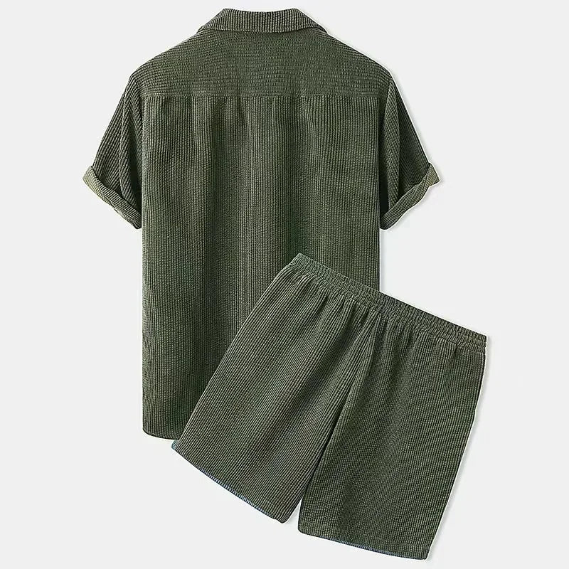 Coastal Corduroy Set - Redwood Main