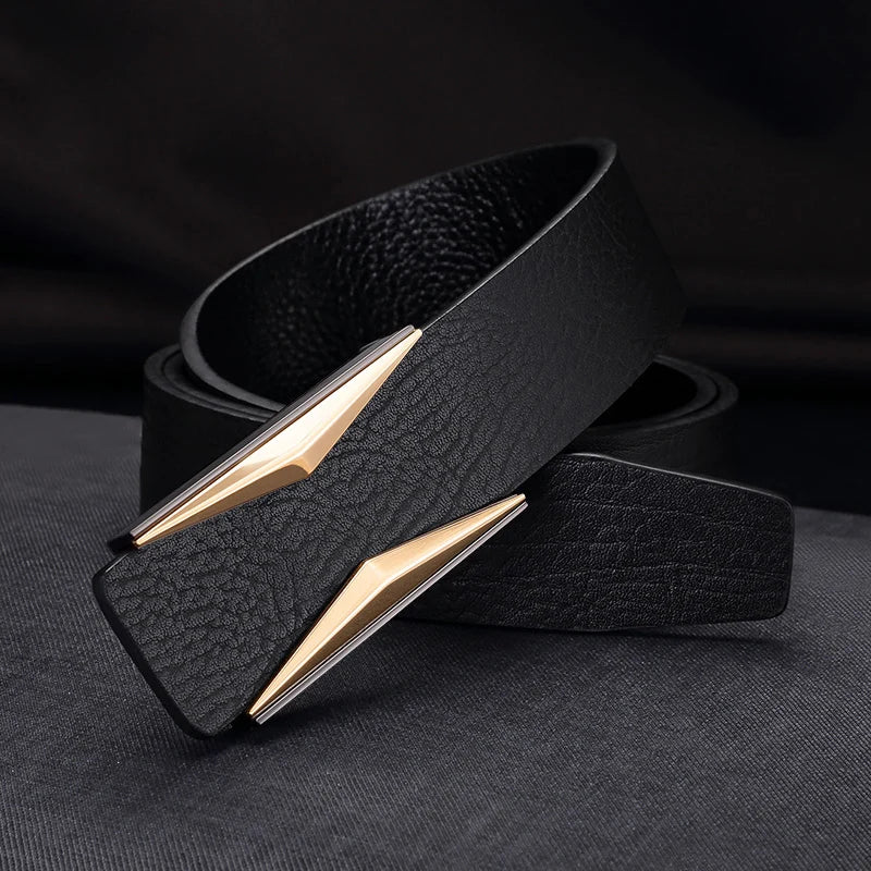 Vanguard Leather Belt - Redwood Main