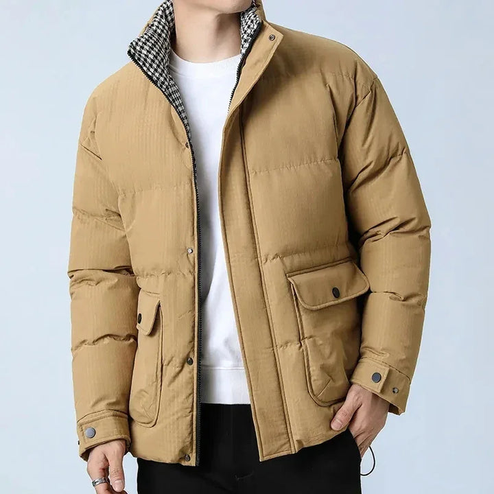 Dylan Drift Puffer Jacket - Redwood Main