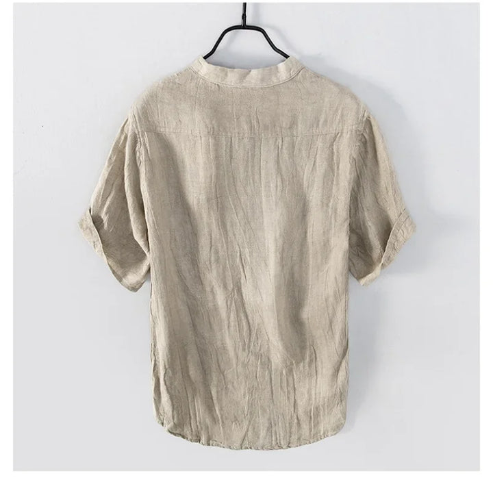 Nordivo Linen Shirt - Redwood Main