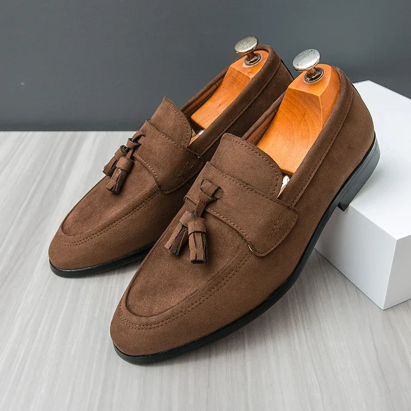 Ashbury Suede Tassel Loafers