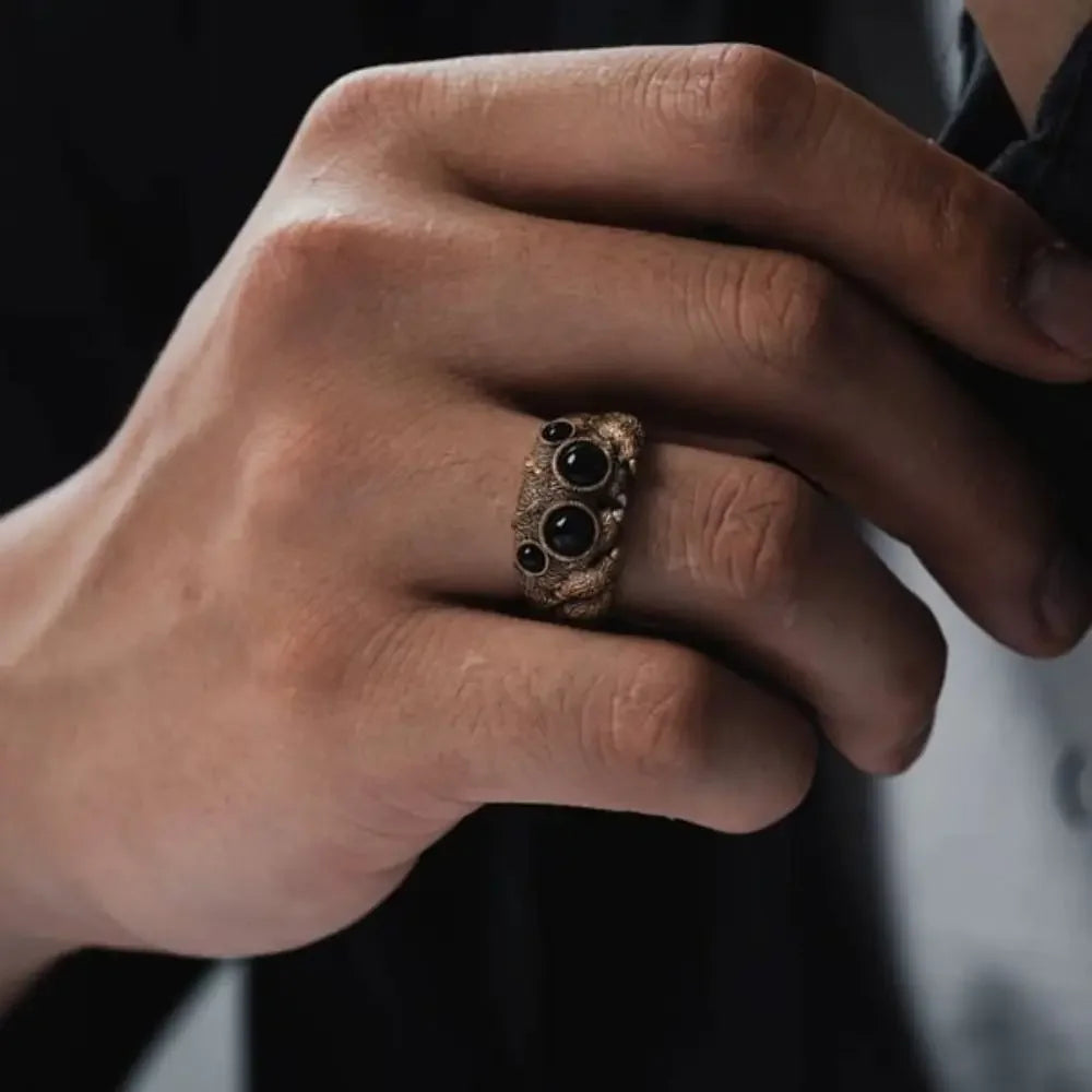 Venom Spider Ring - Redwood Main