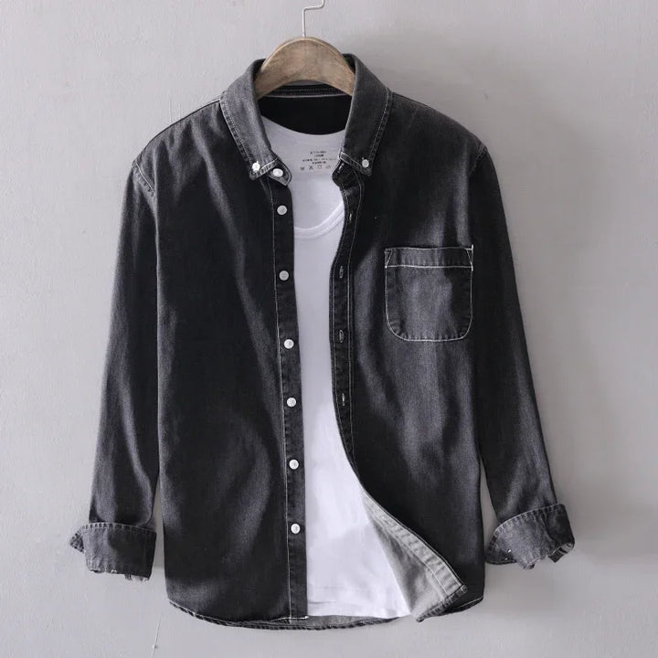 Langston Shirt - Redwood Main