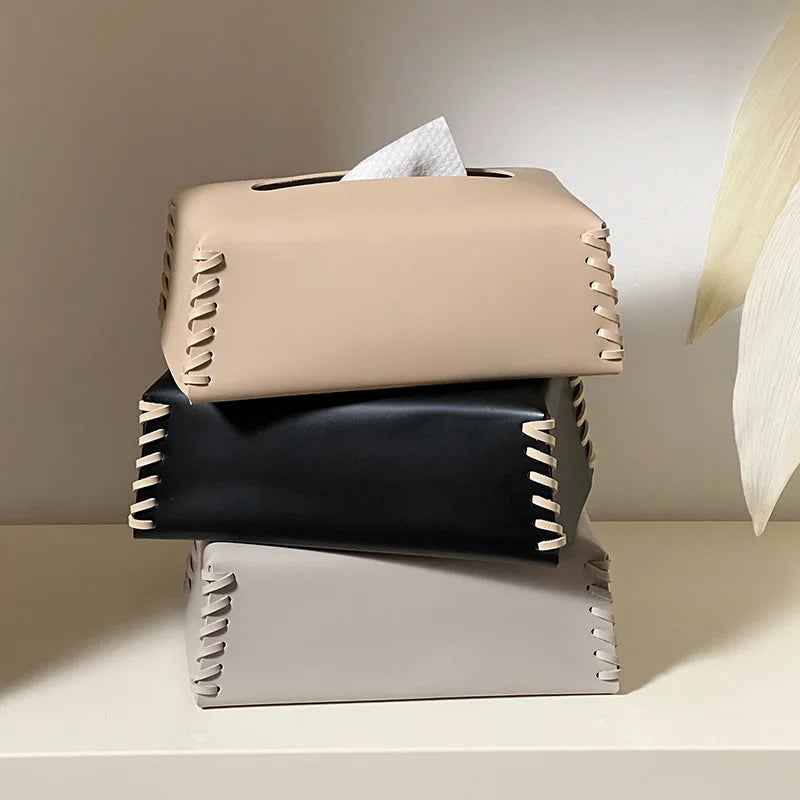 Silque Tissue Box - Redwood Main