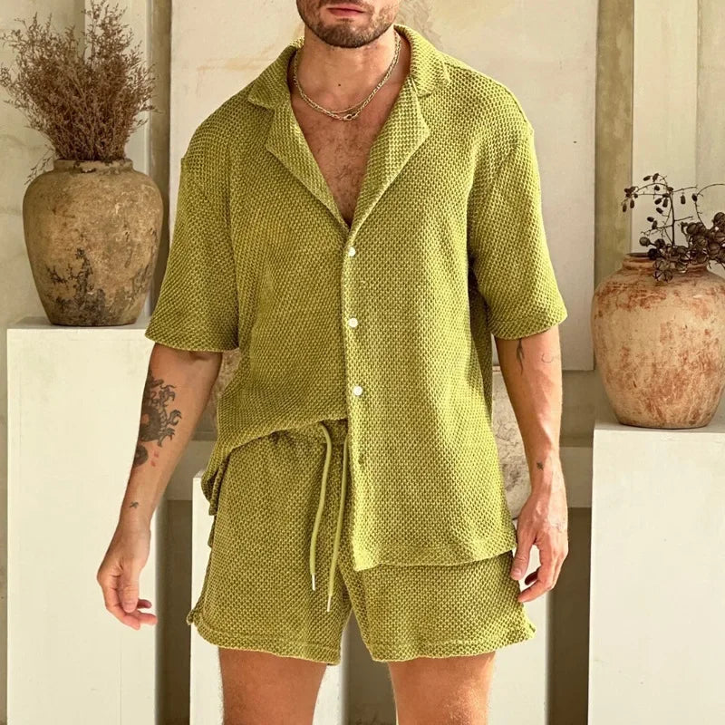 Palma Knitted Set - Redwood Main