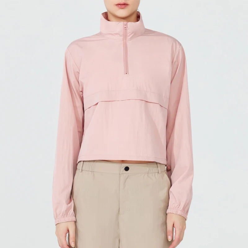 NOVA Zip Athletic Jacket - Redwood Main