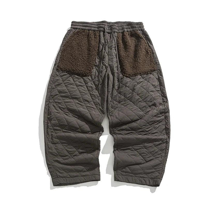 James Oversized Padded Pants - Redwood Main