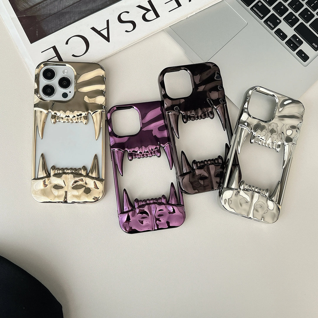 Cyber Fangs Phone Case - Redwood Main