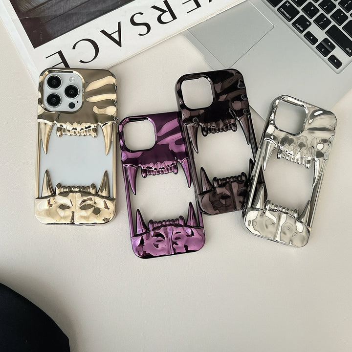 Cyber Fangs Phone Case - Redwood Main