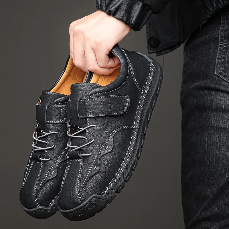 Surestep Leather Shoes - Redwood Main