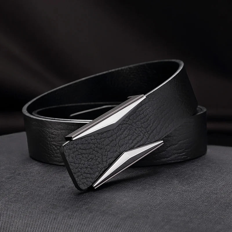 Vanguard Leather Belt - Redwood Main
