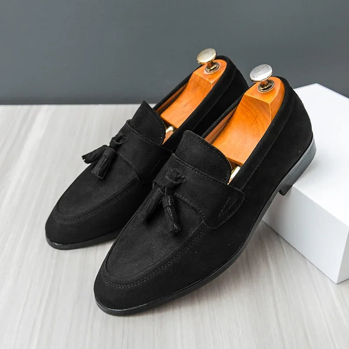 Ashbury Suede Tassel Loafers
