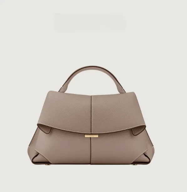 Solène Leather Bag - Redwood Main